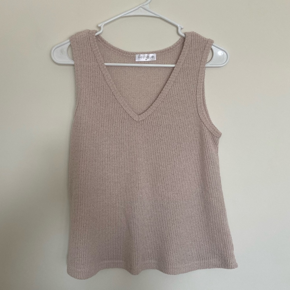 Vestique Knit Top